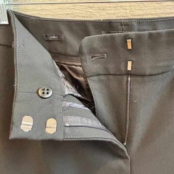 đź’™Talbots Black Slacks Trousers Pants Curvy Size 12 - Picture 4 of 6